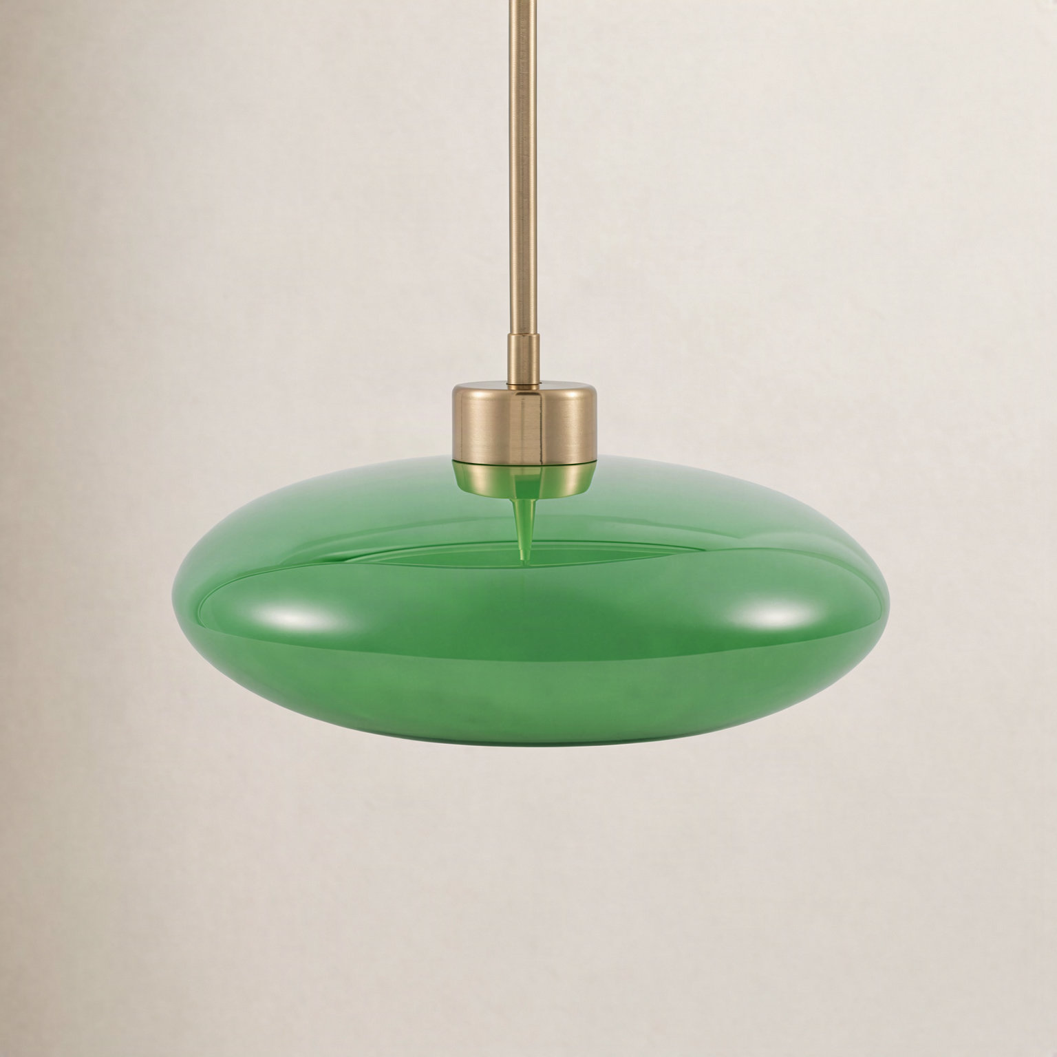 Agostino Single Light Pendant, Green