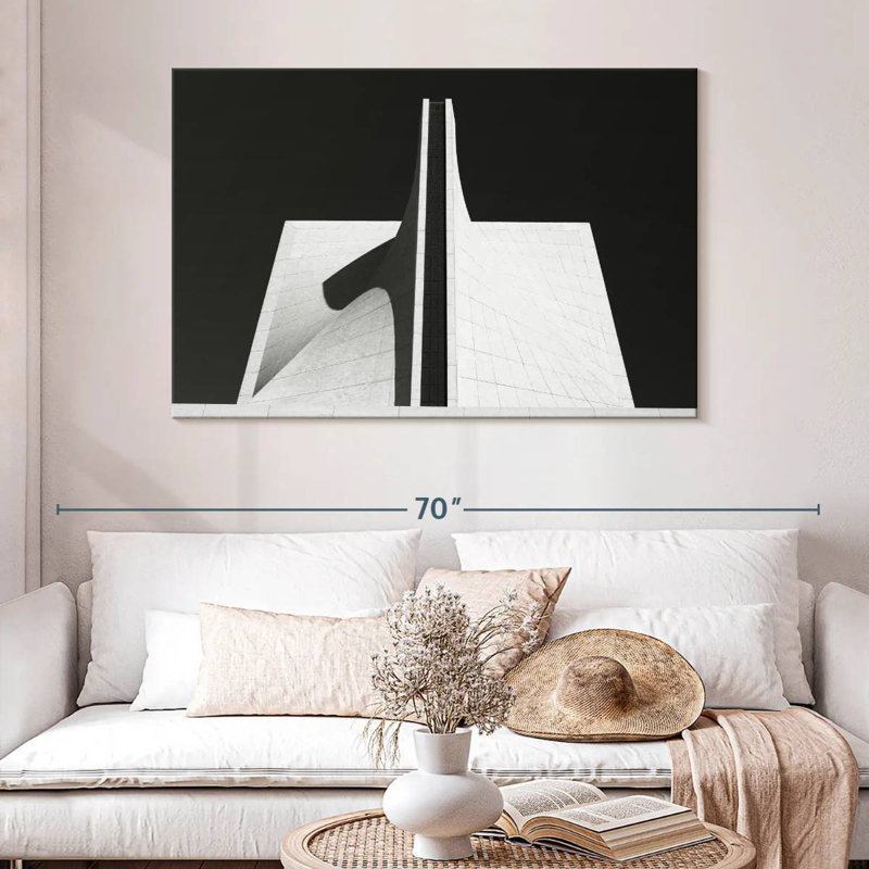Lilie Architectural Symmetry, 32" H x 48" W