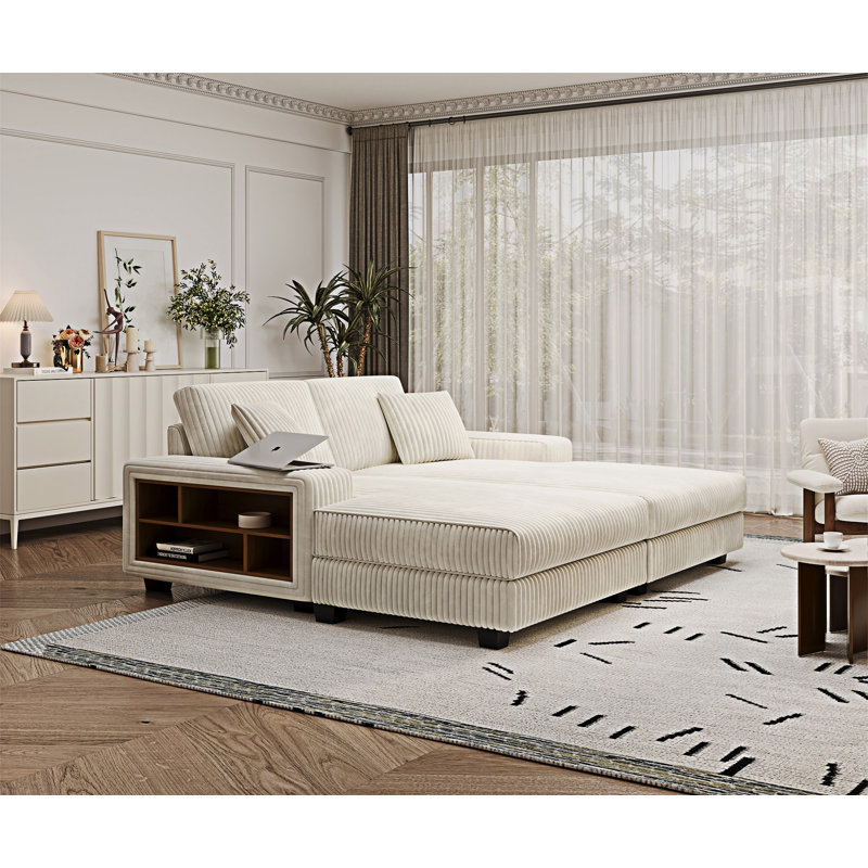 Convertible Combination Sofa, Beige