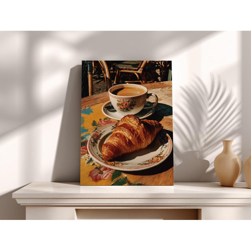 Art mural sur toile French Cafe, H 60 po x l 40 po