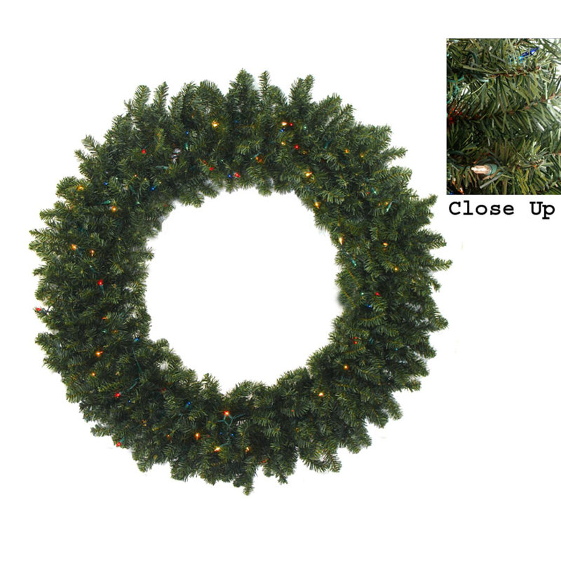 Colorado Pine 60-Inch Unlit Artificial Christmas Wreath