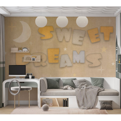 Adhésif mural pelez et collez les enfants - Sweet Dreams