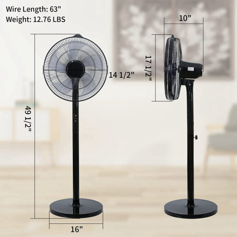Ventilateur sur pied / debout 7,5 po Wenty