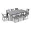 Pacifica Classic 8 Seat Rectangular Dining Set-124850662-124850671