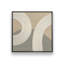 Rhyth in Neutral Shades, ensemble de 2 impressions dans un cadre-593137543-593137565