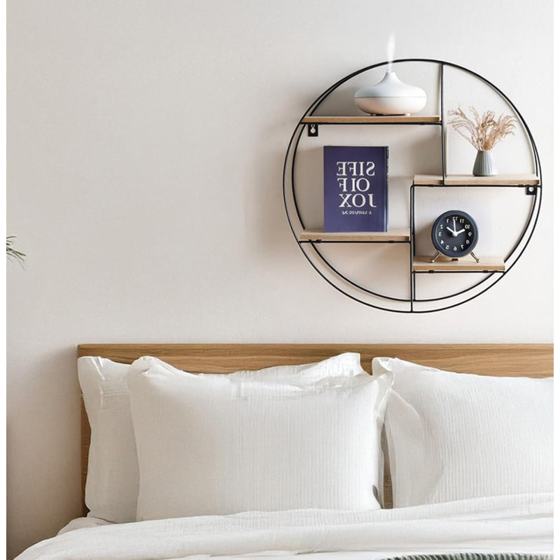 Round Floating Shelf