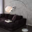 Ioanna Chrome Arched Floor Lamp