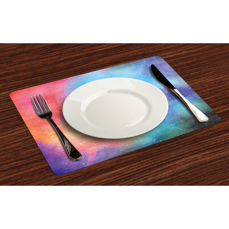Polyester Abstract Rectangle Placemat