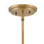 Luminaire suspendu en dôme à 1 lumière Clendon-38031696-74008650-74008652