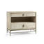 Water 2 - Drawer Solid Wood Nightstand