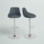 Tabouret de bar rotatif à hauteur ajustable Nial-33053842