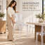 Chaise fantôme en acrylique transparent Brayan - Chaise de salle à manger à dossier rond moderne et siège d'appoint - Chaise d'appoint en Lucite résistante aux égratignures, ensemble de 2 et de 4-2069923282