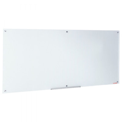 Tableau blanc magnétique en verre, tableau effaçable à sec 36 po x 24 po