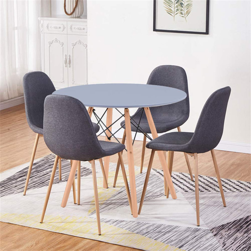 Luisa Round Dining Table, Grey