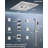 LED Thermostatic Shower Faucet 16" High-Pressure Shower Head with Bluetooth Music-93811145
