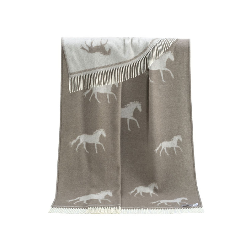 The Horse Collection Throw Blanket