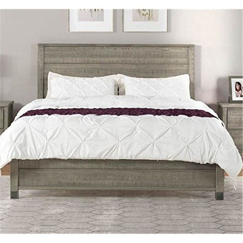 Lanora Baja Platform Bed, Queen, Driftwood Gray