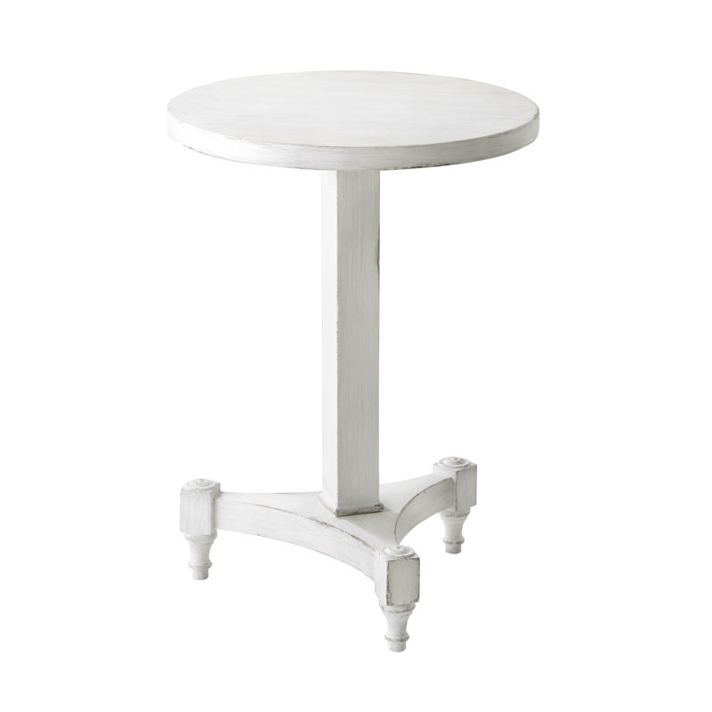 Nora Round Wood Tavel End Table