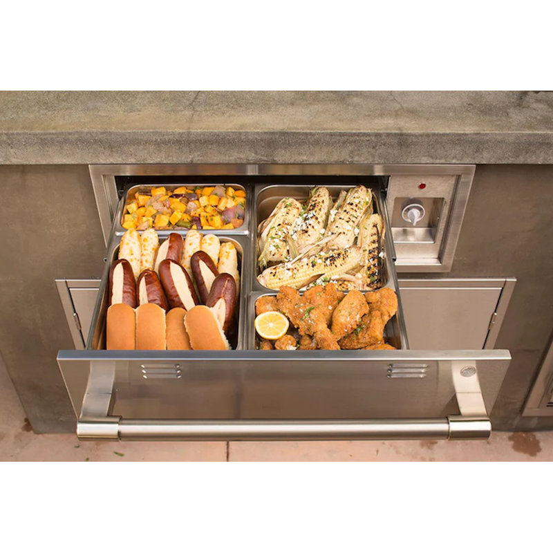 Electric Drop-In Warming Drawer
