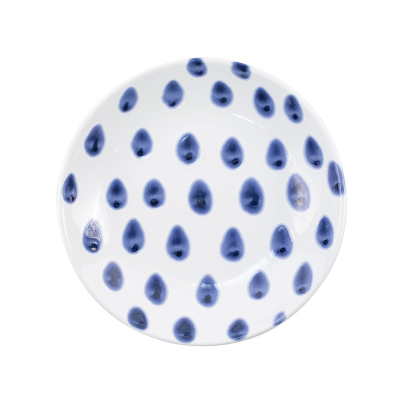 Santorini Handmade Ceramic Pasta Bowl
