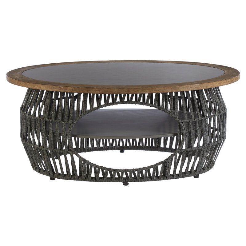 Kendal Drum Coffee Table with Storage