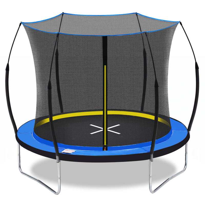 Trampoline polyvalent avec caractéristiques de sécurité avancées et matériaux durables