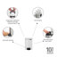 Poubelle à pédale NewIcon de Brabantia, 0,8 gallon (3 litres)-93055361