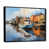 Black Floater Framed