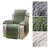 Fluffy Recliner Chair Covers, 3d Jacquard Recliner Cover, Non-slip Dog Chair Cover Furniture Protector Slipcover With Elastic Straps For Pets, Dogs-2045272604