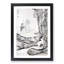 Watching the Waterfall by Luo Ping - Framed Print-55641403-55641401