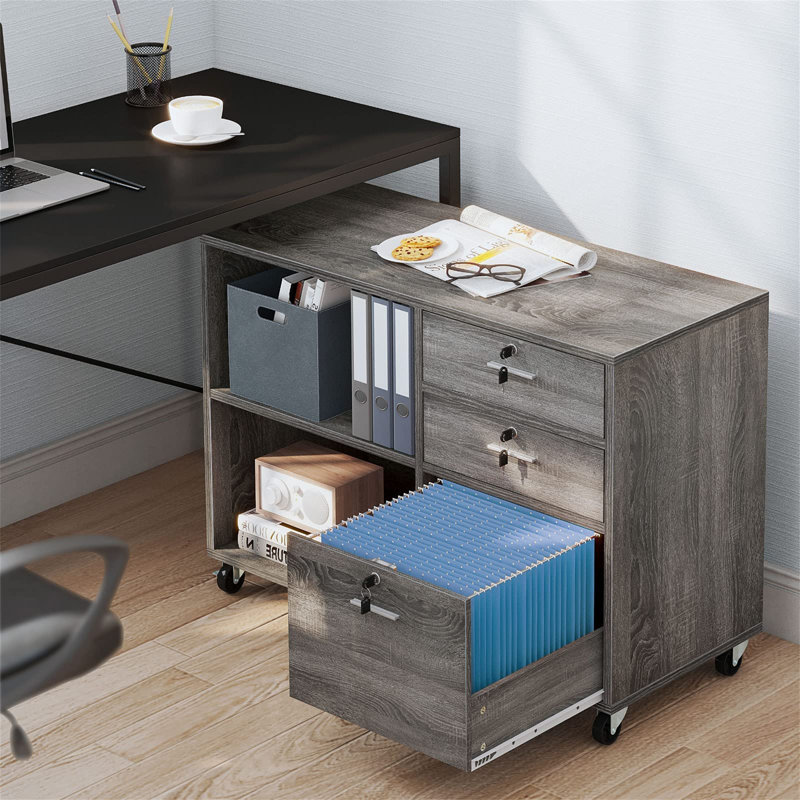 Vadstena 3 Drawer Filing Cabinet