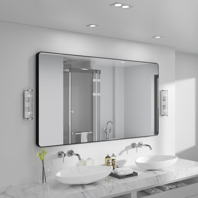 Lesamuel Aluminum Frame Wall Mirror