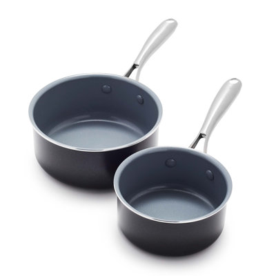 Céramique antiadhésive GreenPan Swift et 2 pte Ensemble de casseroles