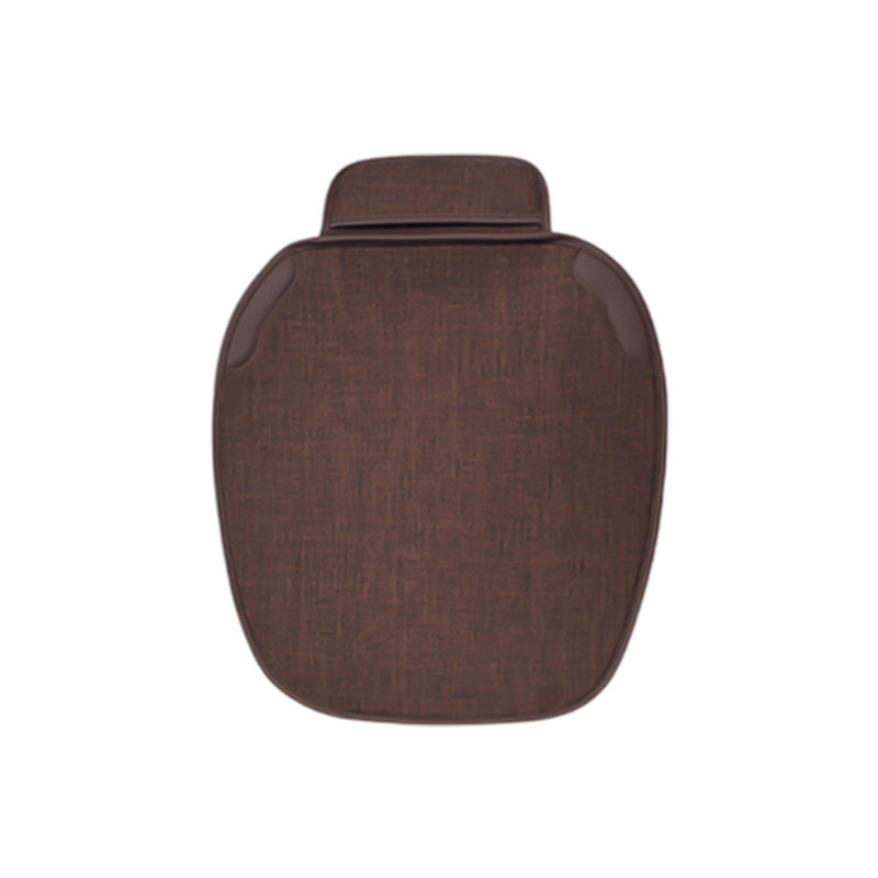 Four Season Linen Butt Pad For Car Seat Cushions, Coffee