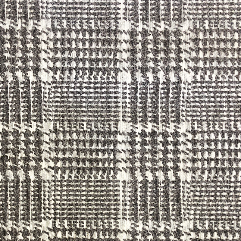 Houndstooth Chenille | Jace Fabric_JACE, Flax
