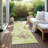 Machine Washable Indoor/Outdoor Chayden ACN1005 Aloe Rug-99132354