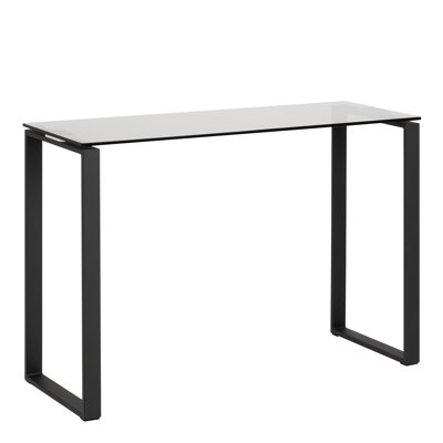 Daniya 110cm Glass Top Console Table