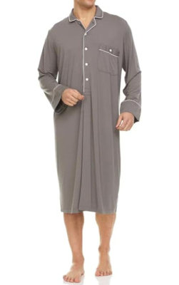 Peignoir en jersey au dessus du genou avec poches Dream Collection