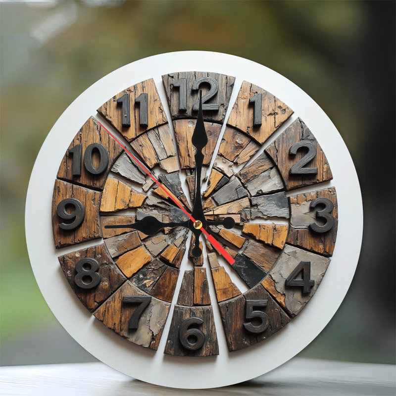 Horloge murale à bulles