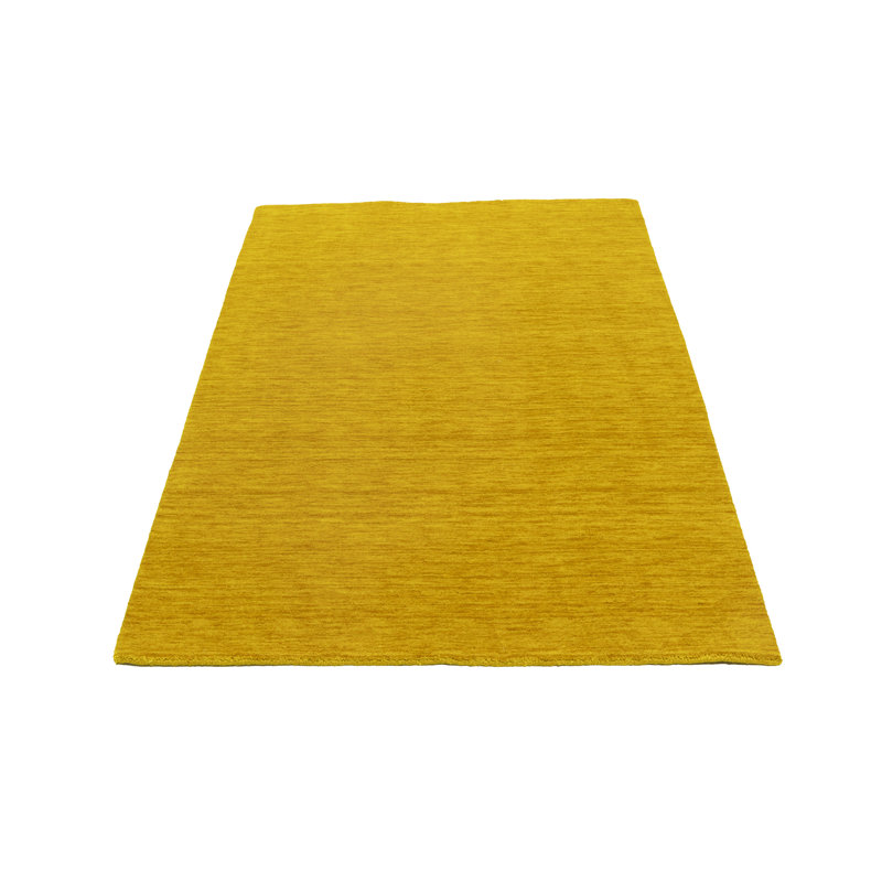 Zhu Hand Loomed Gabbeh Rug, 100% Wool, Solid Colour, Fade & Stain Resistant, Durable, All Sizes, India-Made.