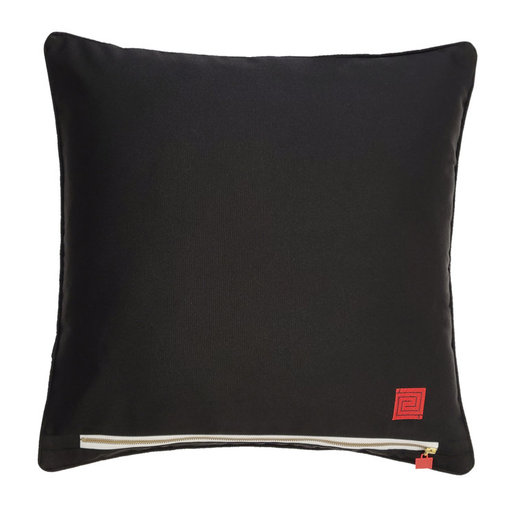 Edie@Home Frank Lloyd Wright Square Indoor/Outdoor Throw Pillow | Perigold