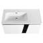 Meuble-lavabo flottant mural avec lavabo simple et porte d'armoire à fermeture en douceur-1463845056