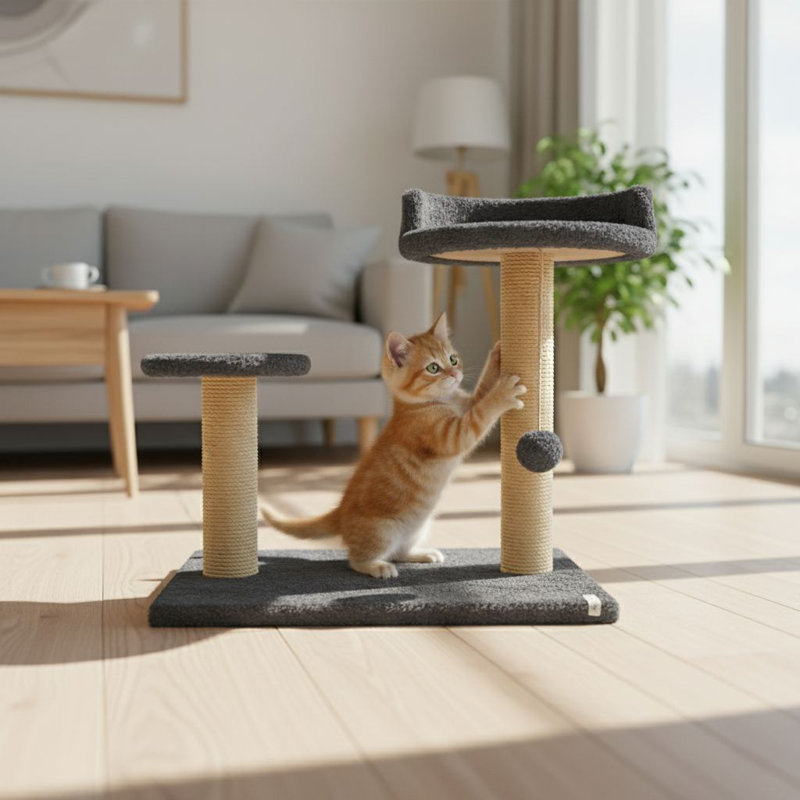 Grattoir pour chat, Anthracite