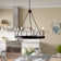 Marsden 8 - Light Dimmable Wagon Wheel Chandelier