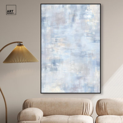 «Glacial Light Weave I», reproduction d'art sur toile par Art Remedy