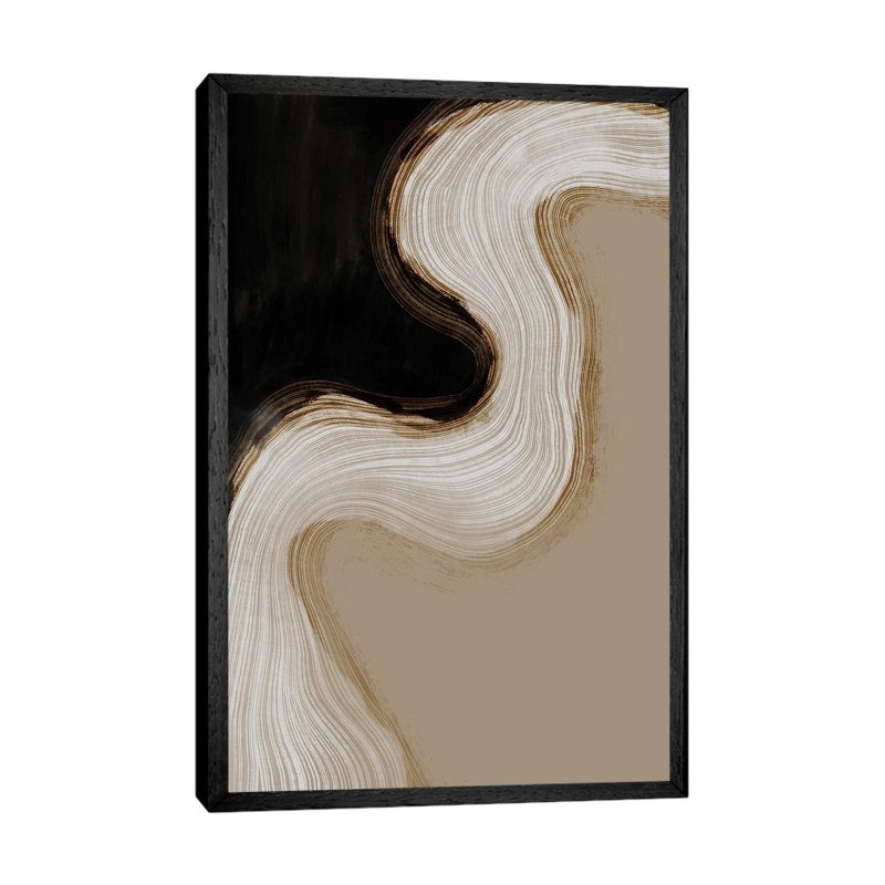 Cypress by Dan Hobday - Print on Canvas, 101.6cm H x 66.04cm W x 3.81cm D, Black Framed