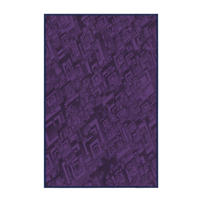 Tapis 100% à motifs lavables à la machine 2989 Pat535-PUR