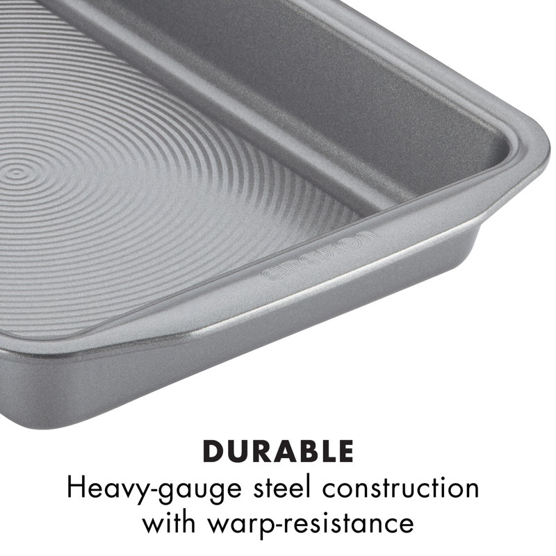Circulon Symmetry Non-Stick Bakeware Loaf Pan, Gray