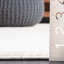 Tapis ivoire en polyester tissé à la machine Ayane-87895426