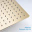 Pomme de douche fixe Rain-61637173